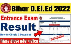 BSEB D.El.Ed. Result : बिहार डीएलएड प्रवेश परीक्षा 2022 का रिजल्ट जारी, इस Direct Link से चेक करें अपना परिणाम और डाउनलोड करें स्कोर कार्ड