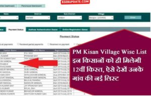 PM Kisan Village Wise List : इन किसानों को ही मिलेगी 12वीं किस्त, ऐसे देखें उनके गांव की नई लिस्ट