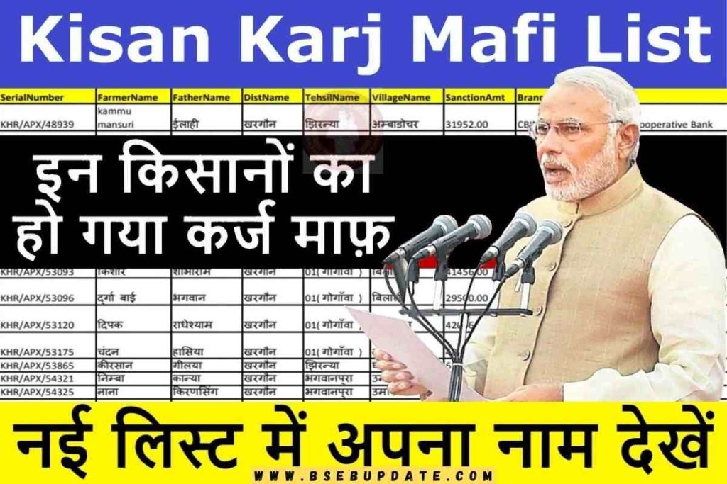Kisan Karj Mafi List: इन किसानों का होगा कर्ज माफ़, नई लिस्ट में नाम चेक करें