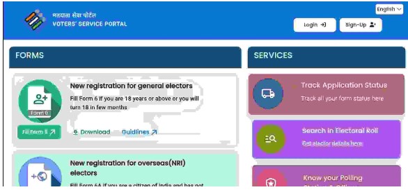 Voter Id Card Online Apply