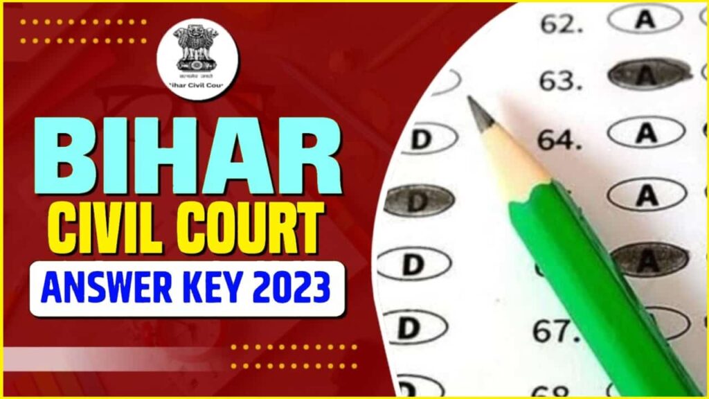 Bihar Civil Court Answer Key Download