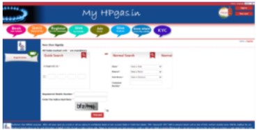 Online Process For LPG KYC Update