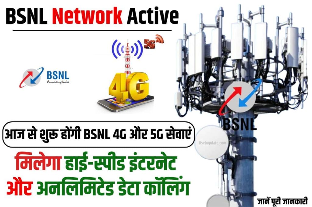 BSNL Network Active